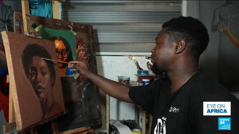 Nigerian artist transforms ordinary clay into intricate works of art