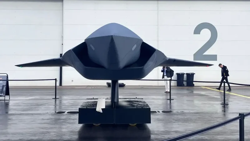 Swedish defence giant Saab unveils stealthy supersonic fighter drone to fly with Gripen E