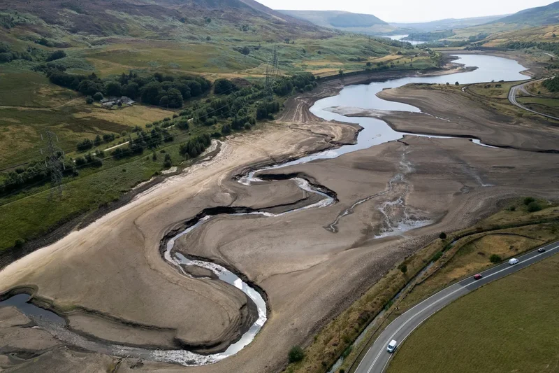 Why can rain cause flooding in a drought?