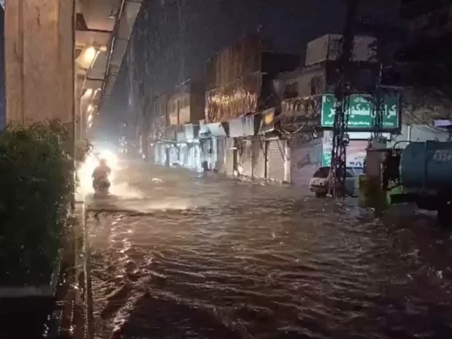 Twin cities battered by overnight rain as Nullah Lai swells