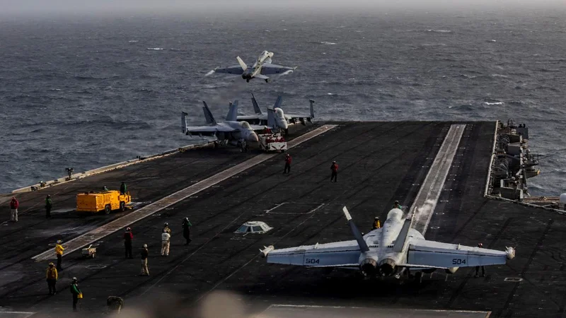 Trump dismisses concerns over conditions on U.S. aircraft carrier