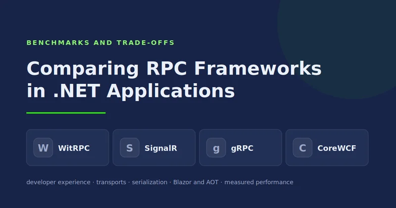 Choosing the Right RPC Framework for .NET
