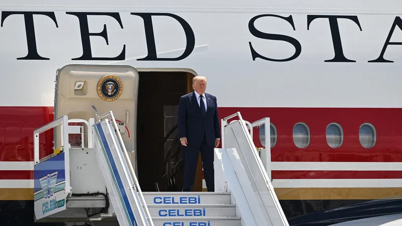 Trump secretly swapped planes in Turkey over Iran threat, report says