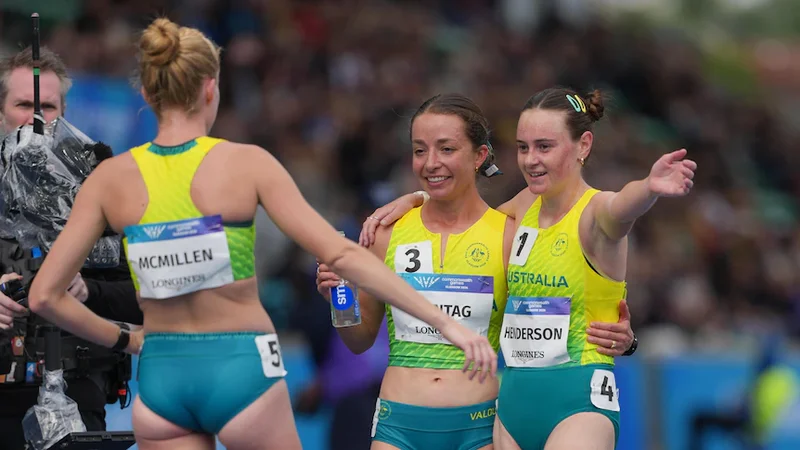 Gold medallist makes no apologies for 'selfish' racing in Aussie podium sweep