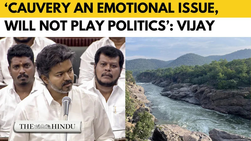 Watch: Cauvery an emotional issue, won’t play politics: Vijay