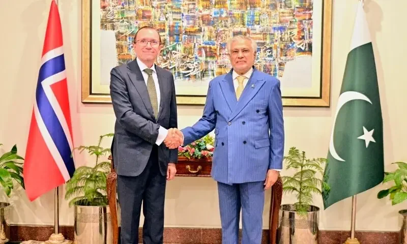 Pakistan, Norway reaffirm commitment to strengthening ties