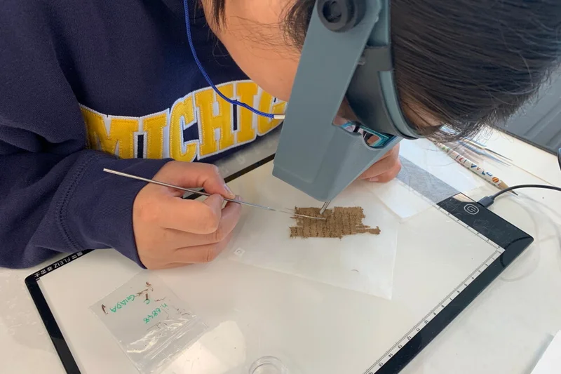 Inside one of the world’s few crash courses in conserving and caring for ancient papyrus manuscripts