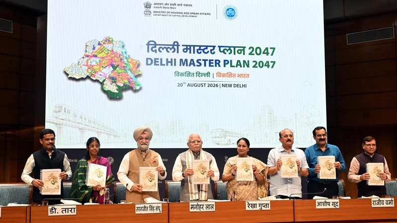 Delhi master plan notified; 40 lakh houses planned