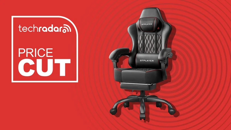 This GTPlayer Big and Tall chair gives you extra space, thick spring cushioning, and room to stretch your legs — and it's 10% off right now