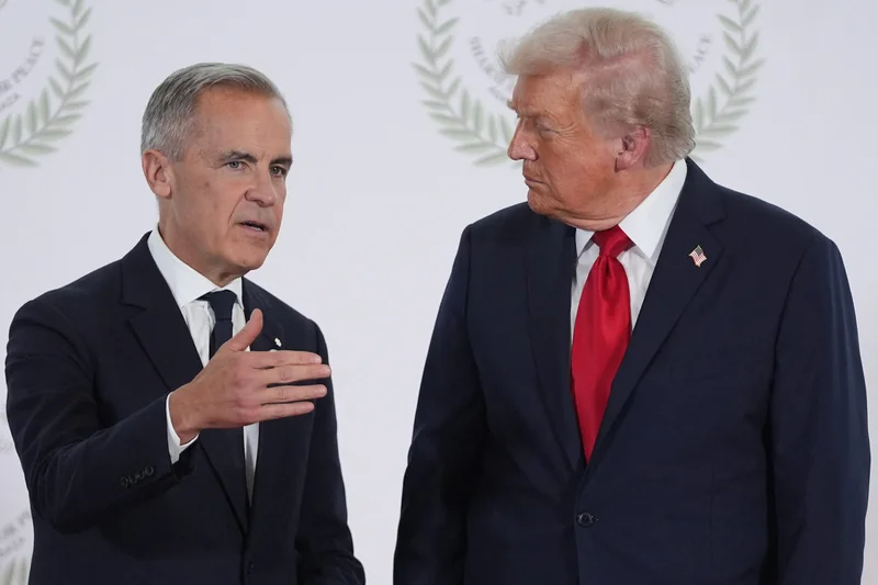 Trump, Carney reportedly in talks ahead of new 50% tariffs on Canadian goods