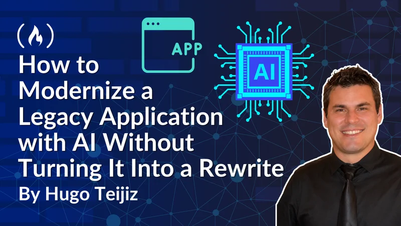 How to Modernize a Legacy Application with AI Without Turning It Into a Rewrite