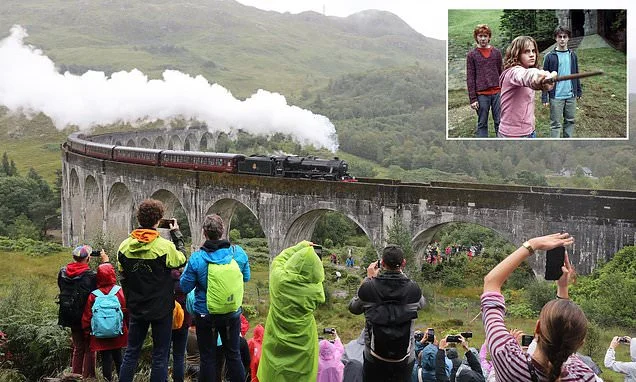 How Harry Potter lost its magic: This Victorian bridge is Scotland's third most popular attraction... but locals are near breaking point