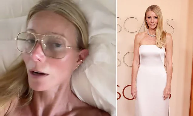 Gwyneth Paltrow, 53, makes shocking TikTok debut as she posts clip of herself TOPLESS in bed