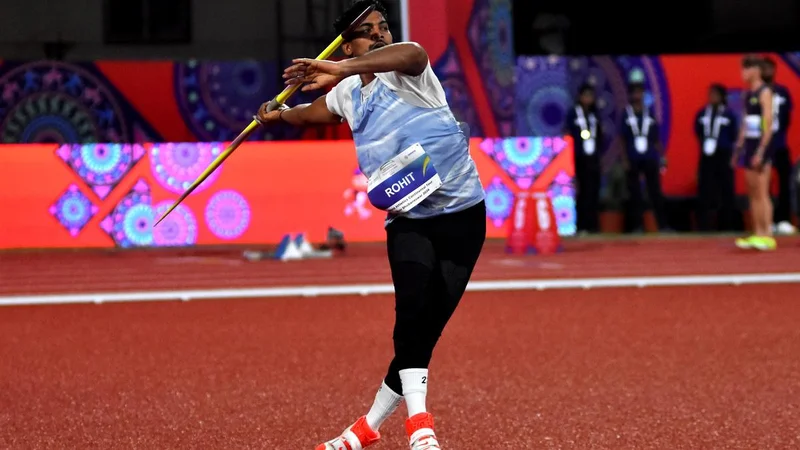 Rohit clinches gold with an impressive show