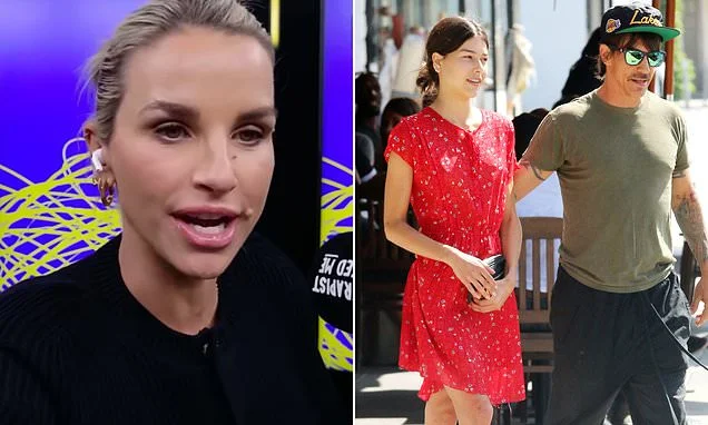 Vogue Williams calls out Red Hot Chili Peppers frontman Anthony Kiedis, 63, for dating a 19-year-old and says 'just because you can doesn't mean you should'