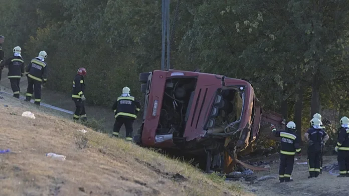 At least 12 people killed in a Polish tourist bus crash in Hungary
