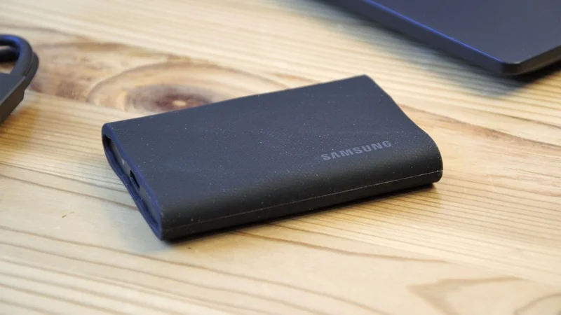 The Samsung T9 is our favorite portable SSD ever — and it's down to $240 at Amazon