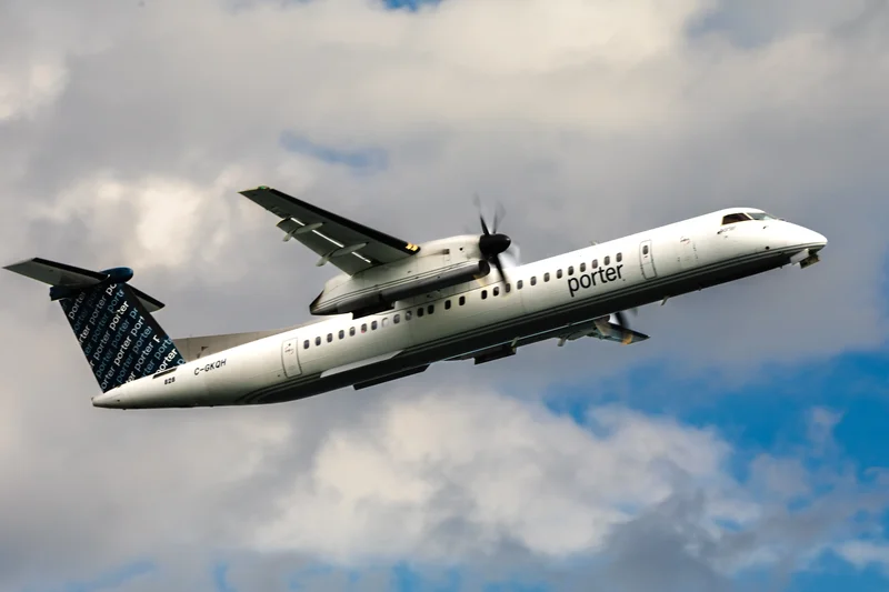 Porter flight cancelled after child refused to wear seatbelt for takeoff