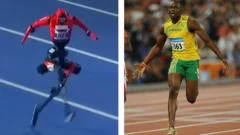 Watch: Moment robot attempts to beat Usain Bolt's 100m record