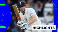 Brook shines as England take control against Pakistan