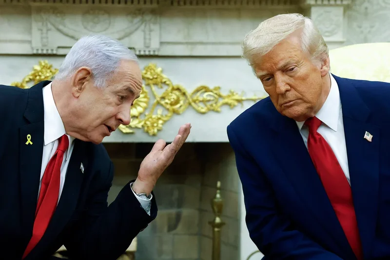 Trump’s Gaza peace plan in tatters after Netanyahu rejects draft terms for disarming Hamas