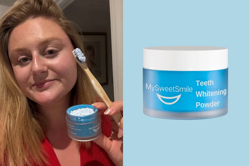 This £25 teeth whitening powder helped brighten my smile in just two weeks