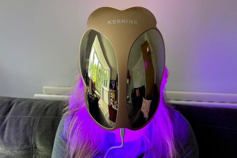 This LED mask claims to brighten, tighten and smooth skin – and it’s now £100 off