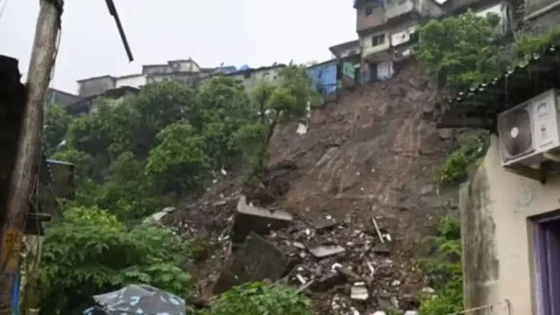 Landslide hits Mumbai’s Kurla; several people feared trapped