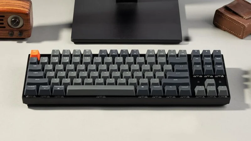 Grab Keychron's compact K8 wireless mechanical keyboard for an all-time low of $34 — 87-keys, Gateron Red switches, and white backlight keeb is 56% off
