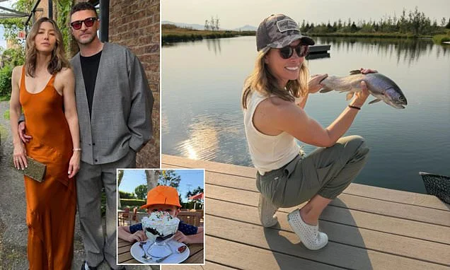 Justin Timberlake puts on united front with wife Jessica Biel in rare photo amid career woes and DWI scandal
