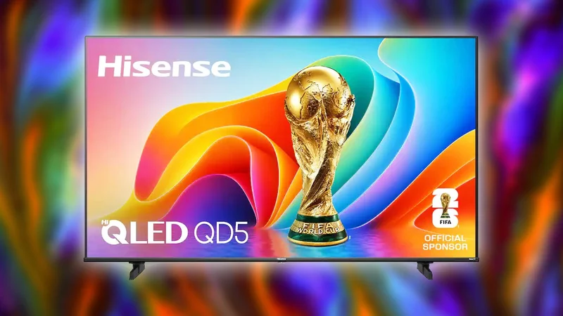 The New 2026 58" Hisense QD50 Smart TV Offers QLED Image Quality and Built-In Roku for Less Than $200