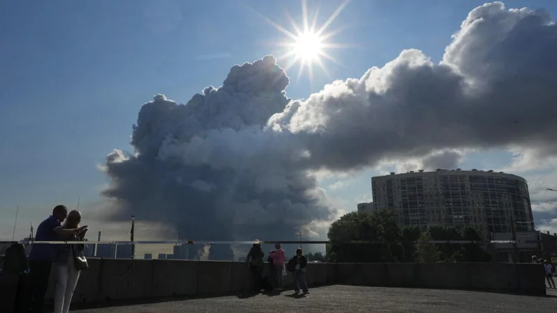 Russia's online retailer Wildberries says warehouse on fire after Ukrainian drone attack