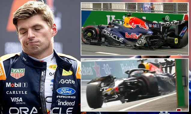 Max Verstappen suffers horror high-speed smash in the OPENING LAP to crash out of final Dutch Grand Prix