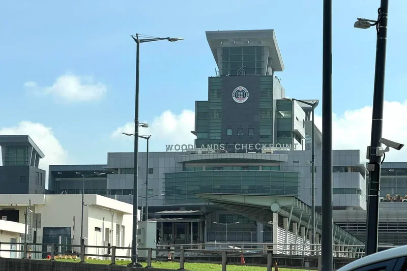 13 motorists caught for traffic offences at Woodlands Checkpoint during National Day period