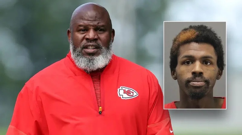 Eric Bieniemy’s son believed to have called cops saying 'his parents' cut off his access to weapons: report