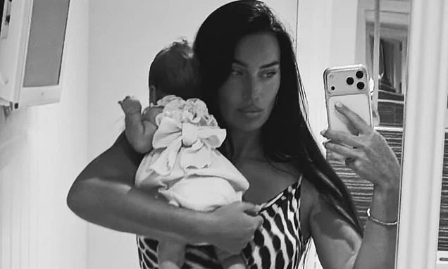 Annie Kilner and Kyle Walker name their daughter Royal Wish - weeks after welcoming first girl to their brood of five