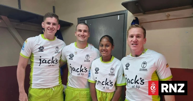 Indo-Fijian teen sets sights on becoming top rugby referee