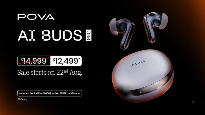 Say Goodbye to Meeting Notes as POVA AI Buds Pro Officially Launches