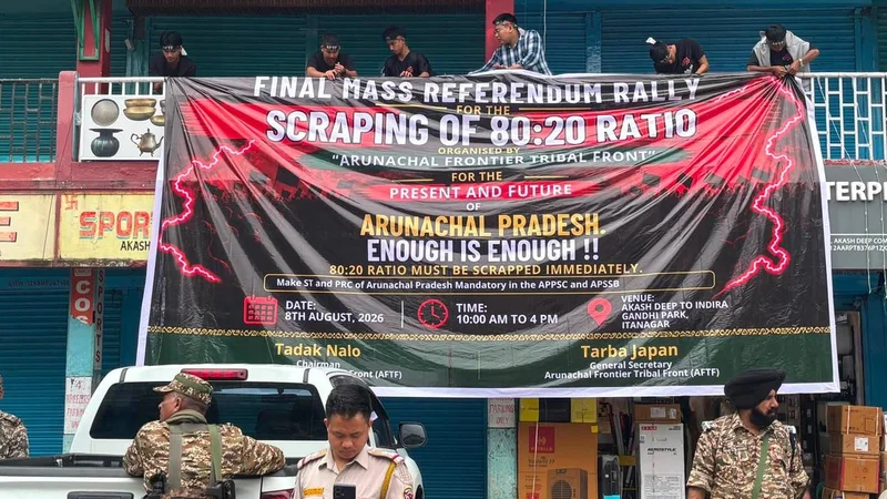 Arunachal group wants government policy to recruit 20% non-residents scrapped