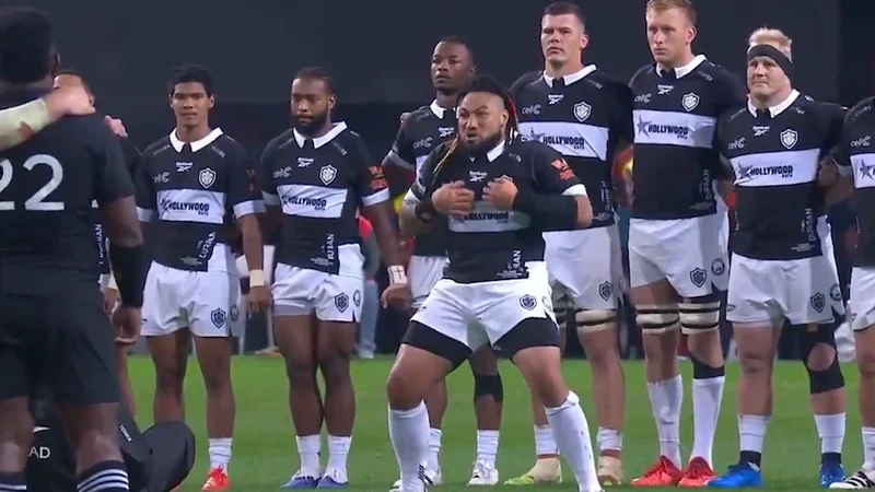 'Rude to say no': All Blacks icon performs solo haka against current team