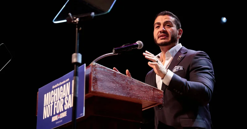 Progressive El-Sayed wins Michigan primary in jolt to Democrats