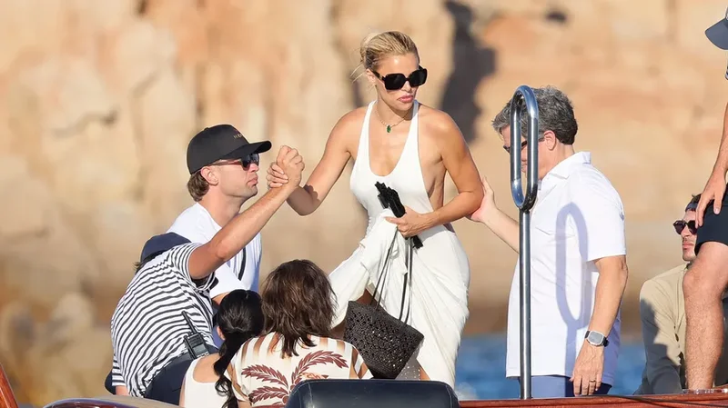 Brooks Nader ditches bikini top in front of dad and sparks fierce fan debate