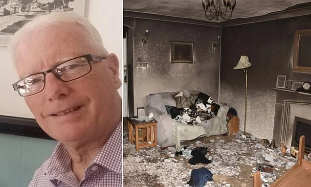 Frail pensioner, 83, stabbed nephew to death and set fire to home over £20,000 inheritance row, court hears