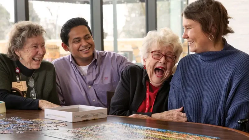 Wisconsin students pay $500 rent and volunteer with older residents