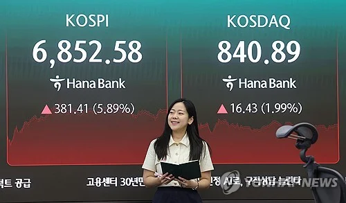 (2nd LD) Seoul stocks spike nearly 6 pct on chip rally, eased U.S. bond yield concerns
