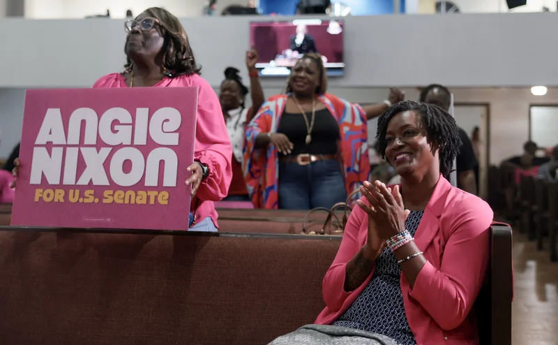 In upset, democratic socialist Nixon defeats Vindman in Florida Democratic Senate primary