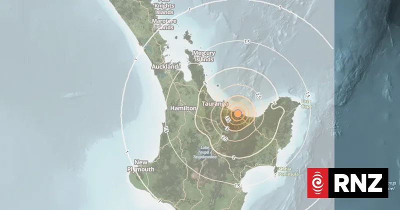 Magnitude 4.1 earthquake hits near Whakatāne