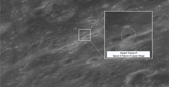 Here’s the Crater SpaceX’s Rocket Left on the Moon