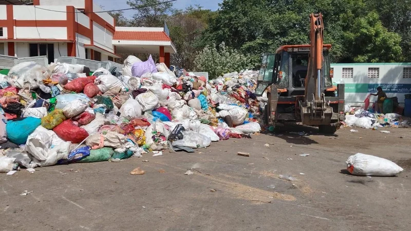 Tiruchi Corporation steps up diversion of plastic waste to cement plants