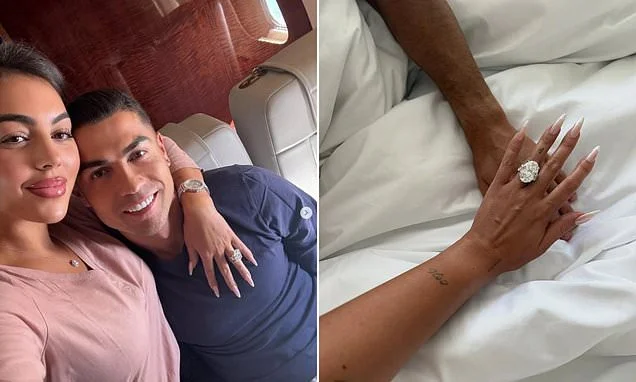 Georgina Rodriguez's VERY long wait to get down the aisle: Loyal partner waited nine years for Cristiano Ronaldo to pop the question after footballer claimed he was 'waiting for the click' with the mother of his kids